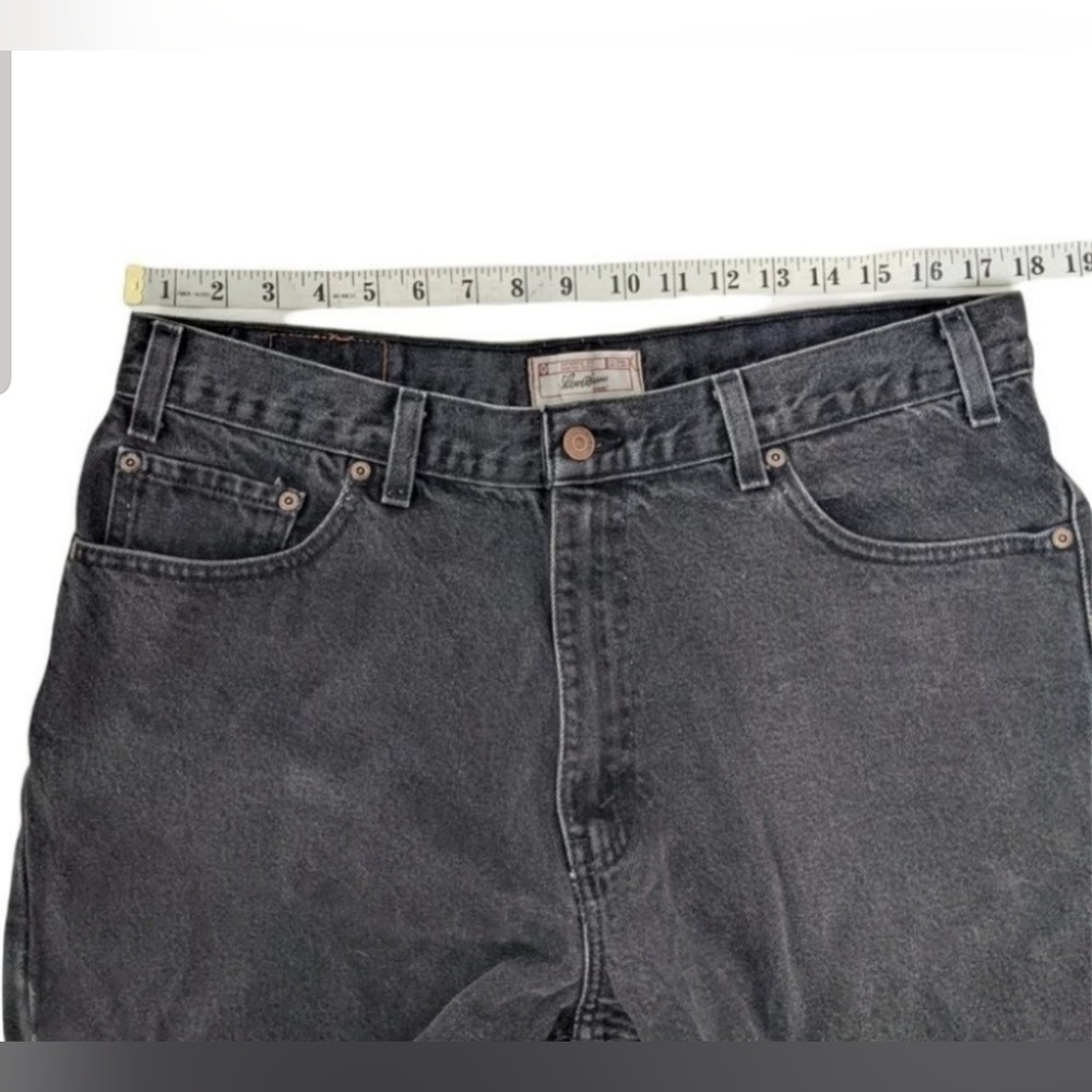 Levi's Strauss Men's Dark Wash Relaxed Fit Cotton Jeans sz 36 - Picture 5 of 8